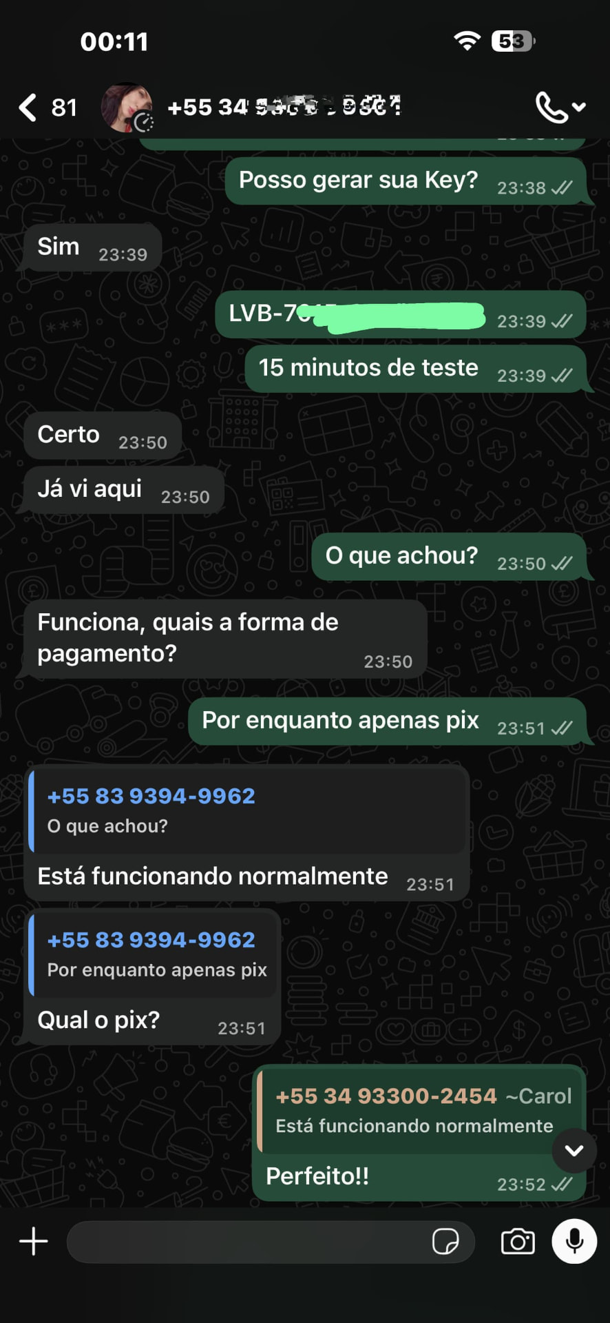 Depoimento de cliente 3