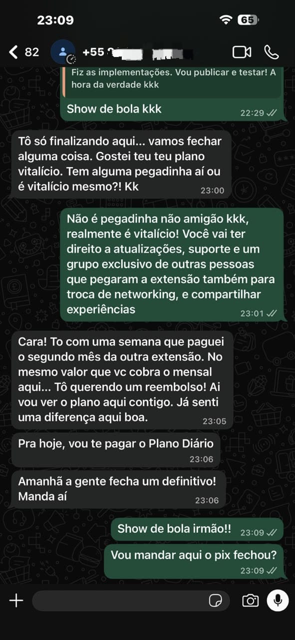 Depoimento de cliente 4